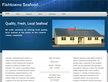 Tablet Screenshot of fishtowneseafood.com